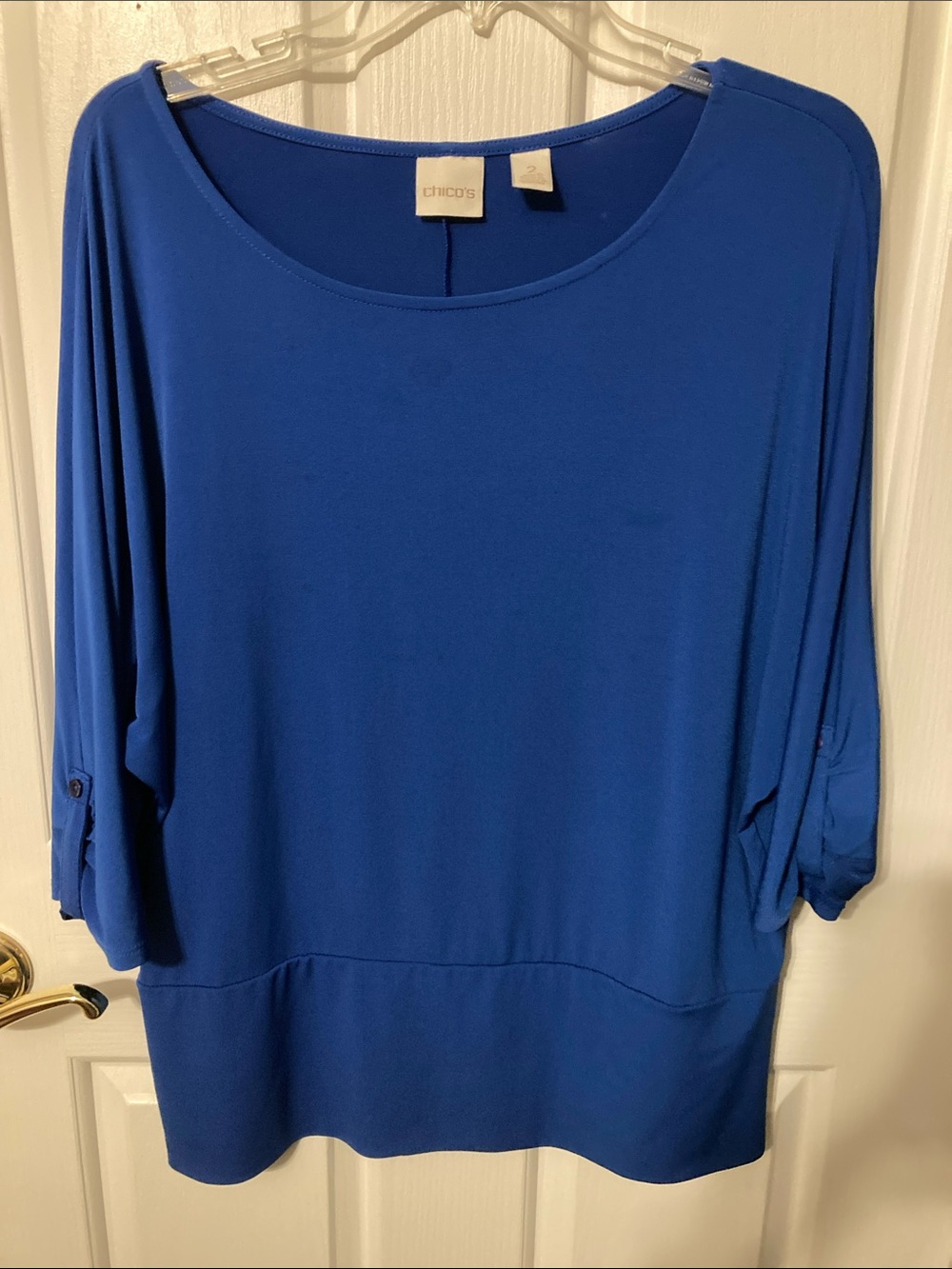 50% off in 3+ bundle, Chico's Royal Blue Top